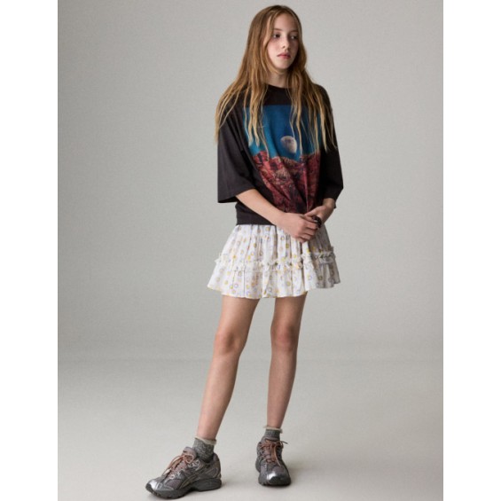 Hyaa. Mini estampada