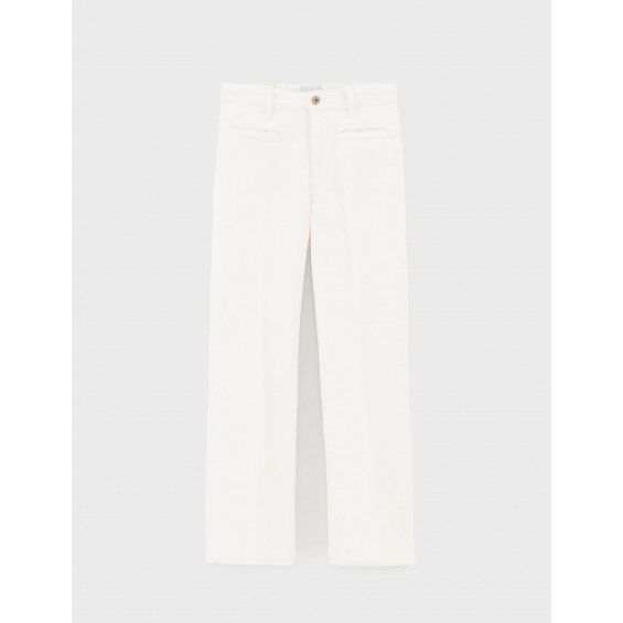 Pepi. Vaquero recto blanco