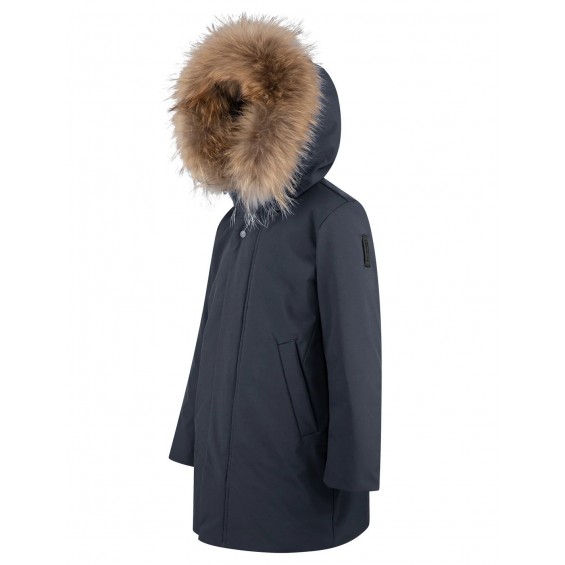 Parka unisex pelo natural