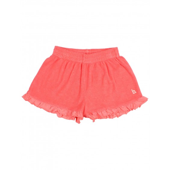Short felpa volante