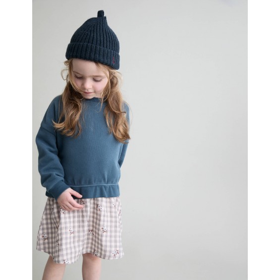 Vestido combi vichy