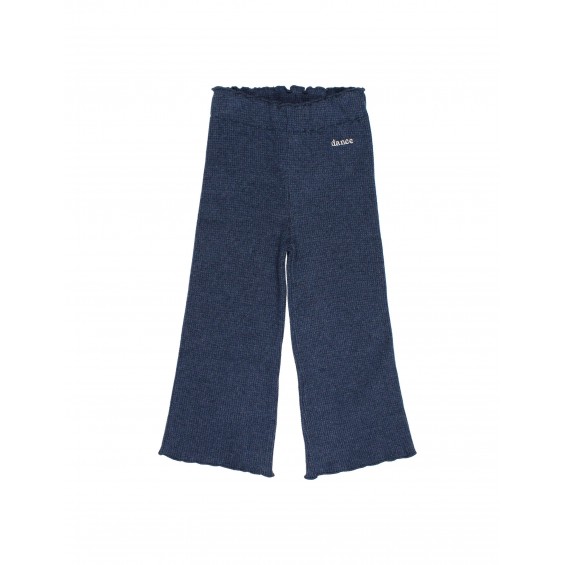 Pantalon ancho waffle