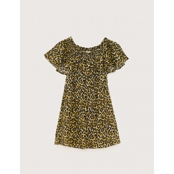 Han. Vestido leopardo