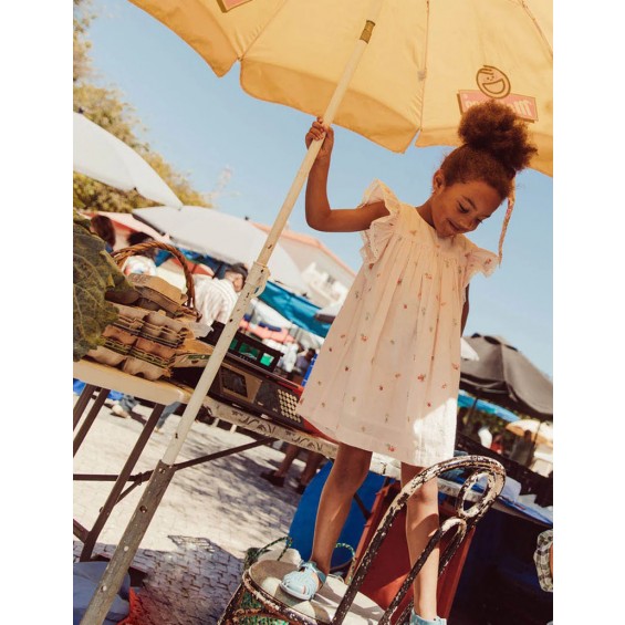 Shanti. Vestido rayita