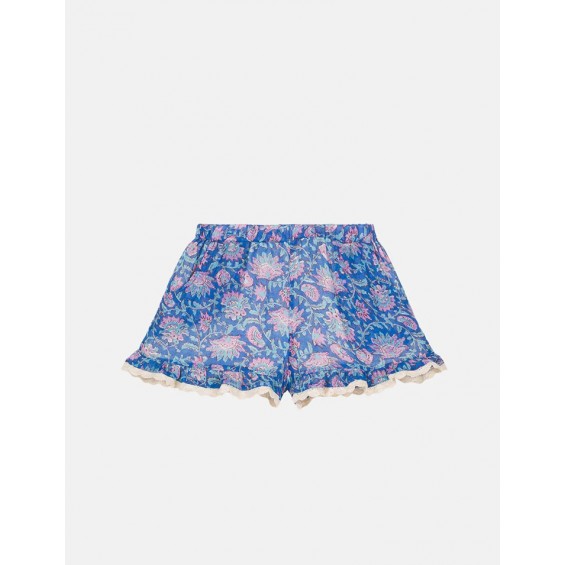 Vallaoid azul. Short flores