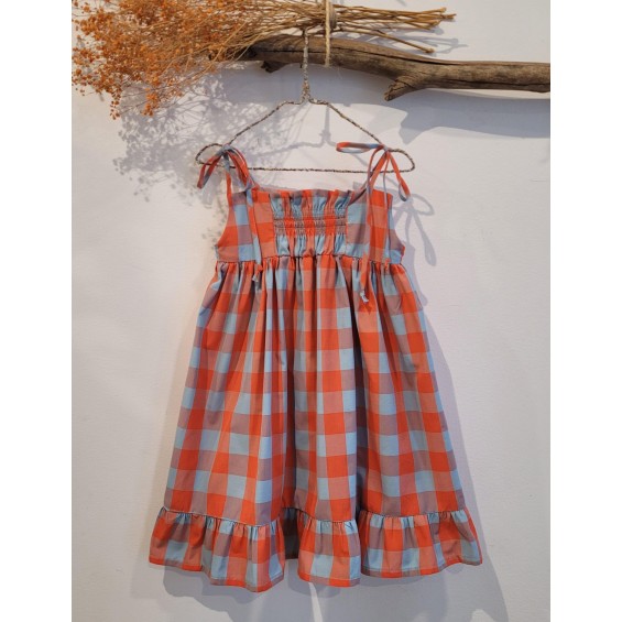 Vestido cuadro