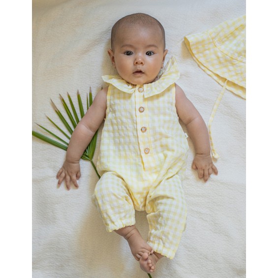 Egina. Mono largo vichy