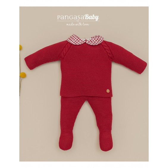 Conjunto polaina vichy