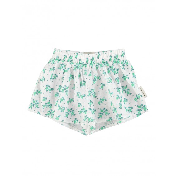 Short flores verdes