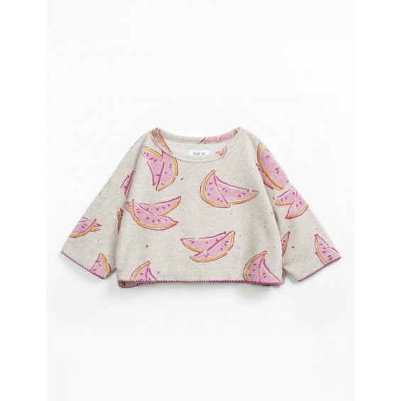 Sudadera estampada