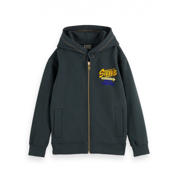 Sudadera gris antracita