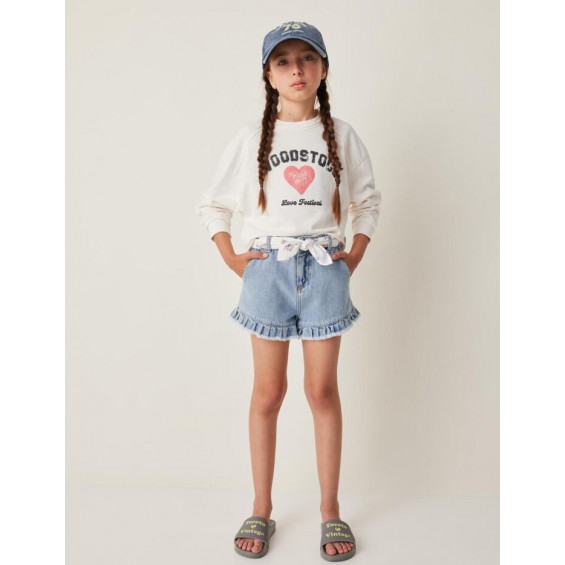 Short denim