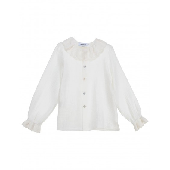 Blusa bambula feston