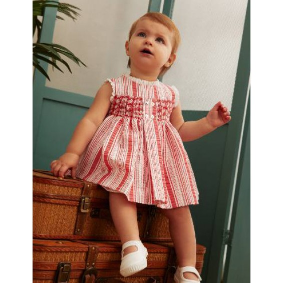 Vestido nidos rayita
