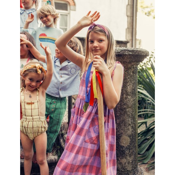 Vestido cuadros