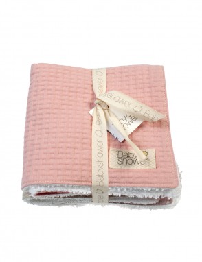 Pack 3 toallitas Cotton pink