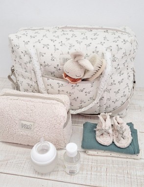 Bolsa maternidad Olive Bloom