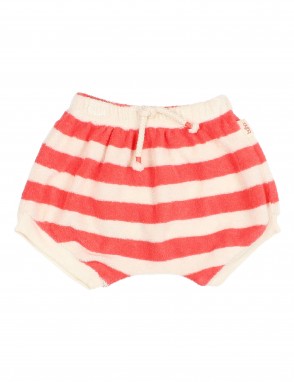 Short felpa rayas bebe