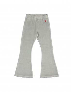 Legging campana terciopelo