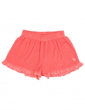 Short felpa volante