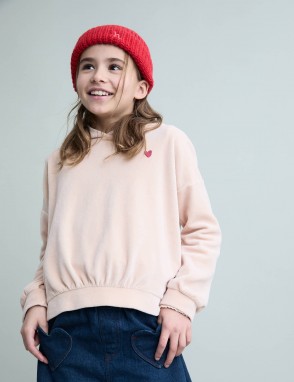 Sudadera terciopelo