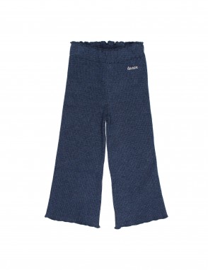 Pantalon ancho waffle