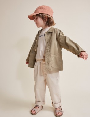 Pantalon popelin