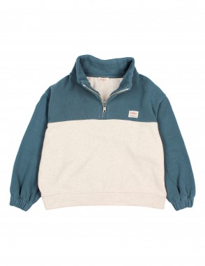 Sudadera bicolor