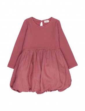 Vestido combi lurex