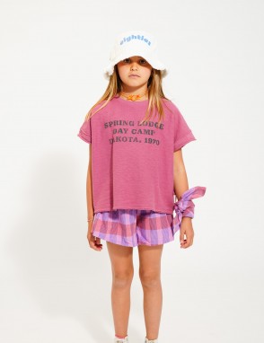 Camiseta berenjena