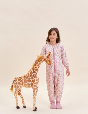 Pijama mangas 2.5 Misty rose