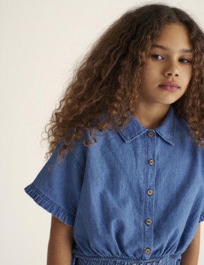Lua. Blusa vaquera