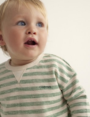 Thiago. Sudadera rayas bb