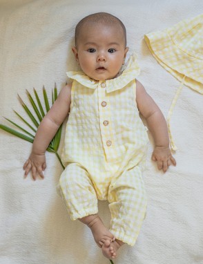 Egina. Mono largo vichy