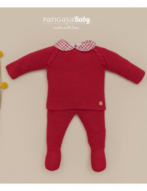Conjunto polaina vichy