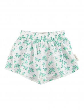Short flores verdes