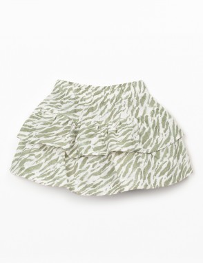 Falda pantalon print