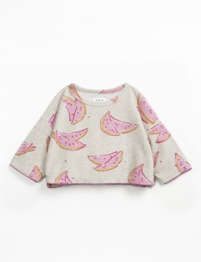 Sudadera estampada