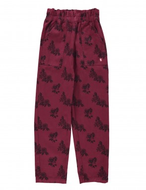 Pantalon goma flores