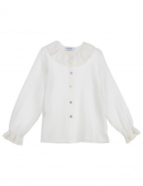 Blusa bambula feston